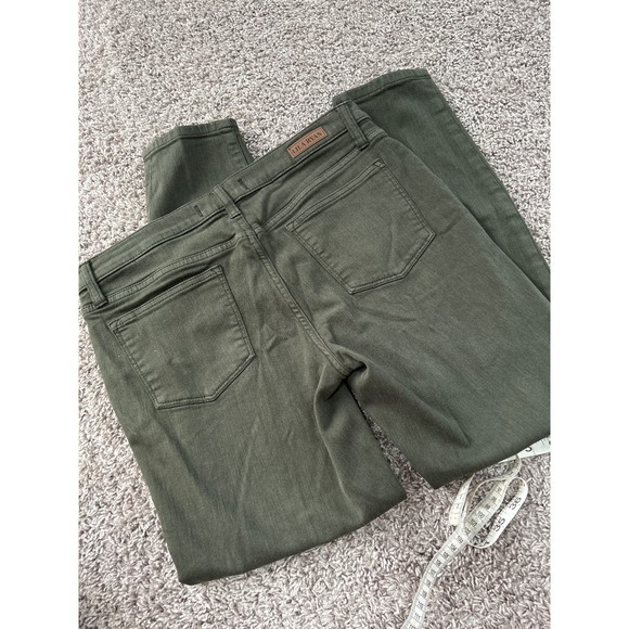 Lila Ryan duffel bag green skinny jeans pants zip‎ button stretch camo army 30 - Picture 8 of 9